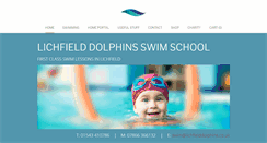 Desktop Screenshot of lichfielddolphins.co.uk